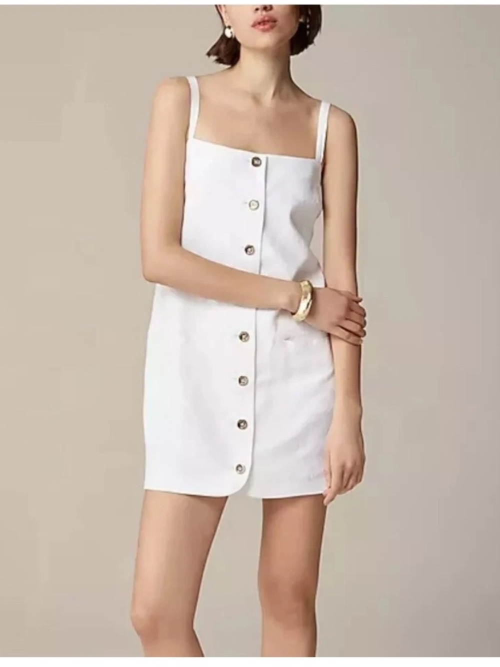 J. Crew Claudia Mini Linen Dress - Picture 4 of 12